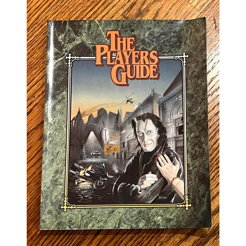 White Wolf The Players Guide To Vampires 1991 Soft Cover